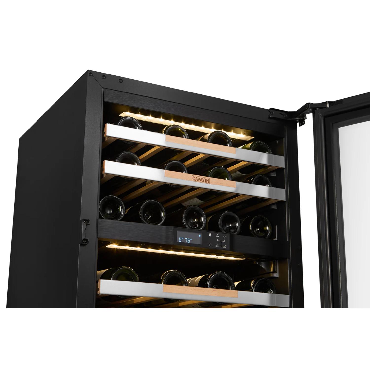 VINOA 41-bottle stainless steel cellar