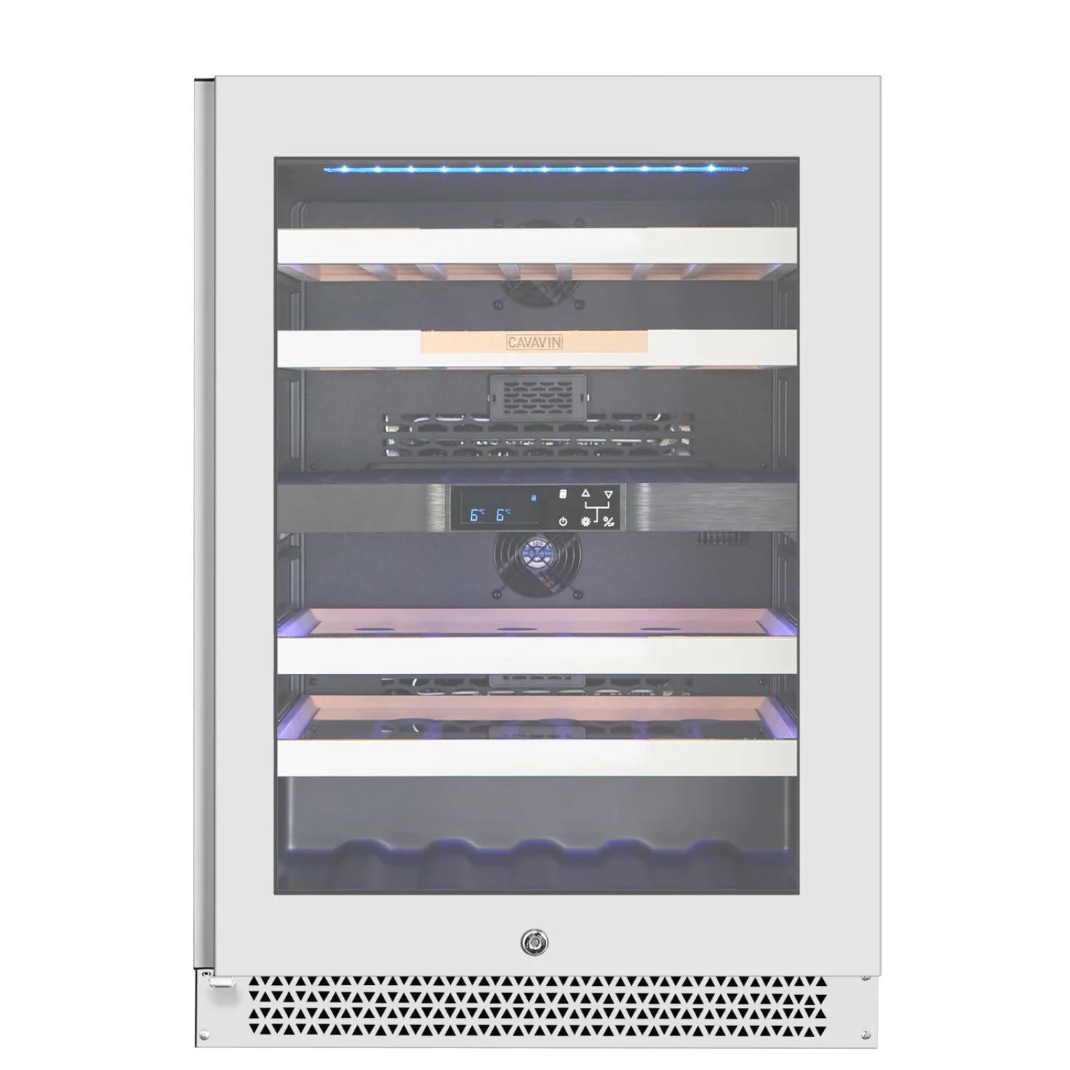 VINOA 41-bottle white cellar