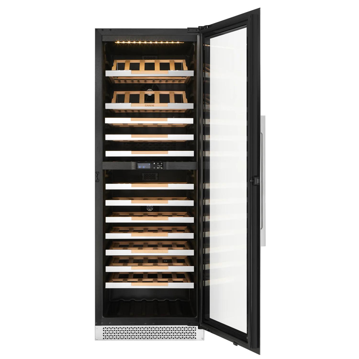 VINOA 133-bottle Dual zone cellar
