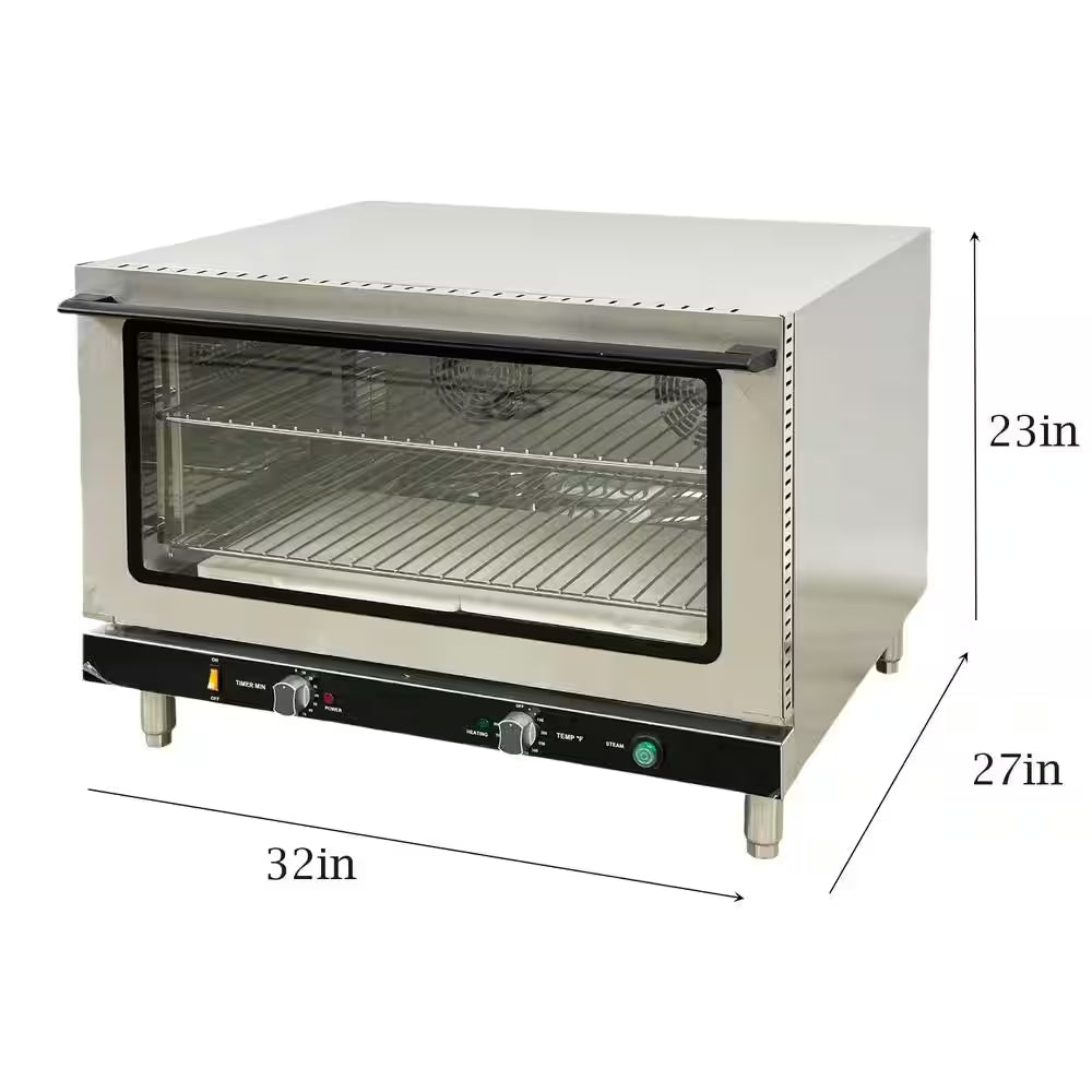 Commercial Convection Oven NSF Full-Size Conventional Oven 3500 W 4-Tier Toaster Electric Baking Oven, 220 V