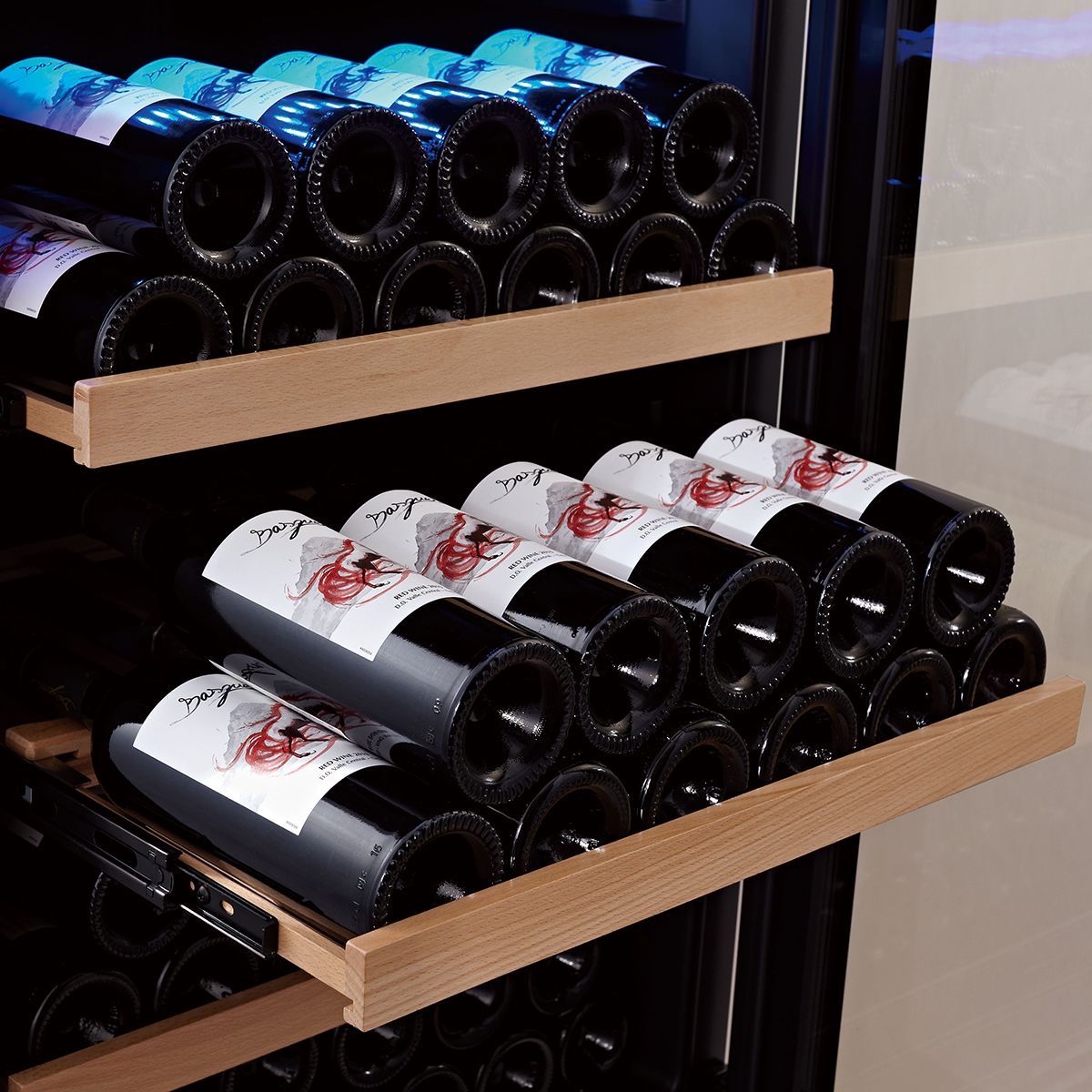 Swisscave Classic Dual Zone Wine Cooler 154 bottle WL455DF