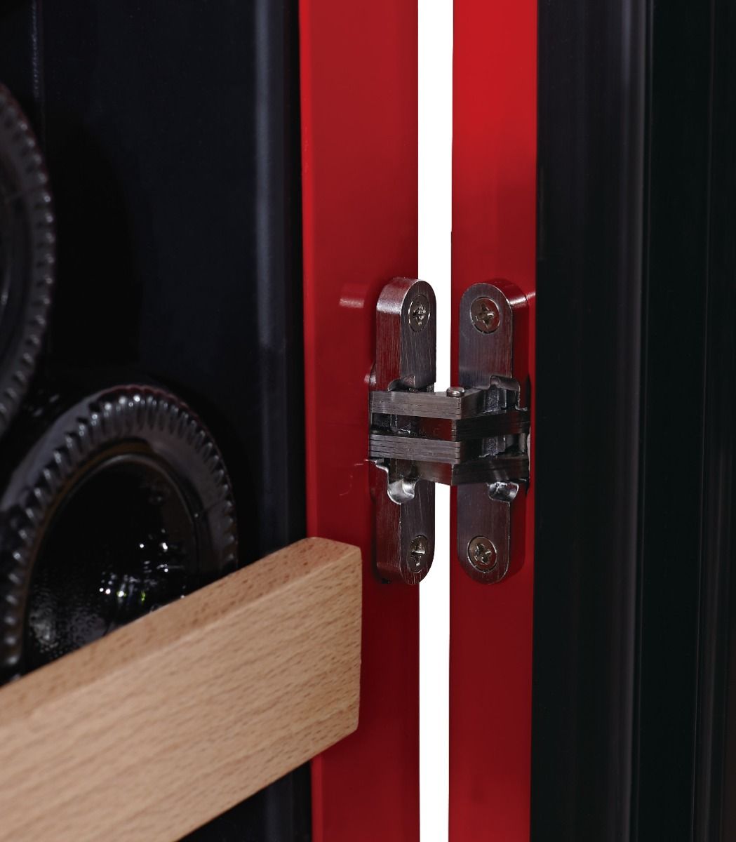 Swisscave Single Zone Wine Cooler RED 35 bottle WL120F-RED