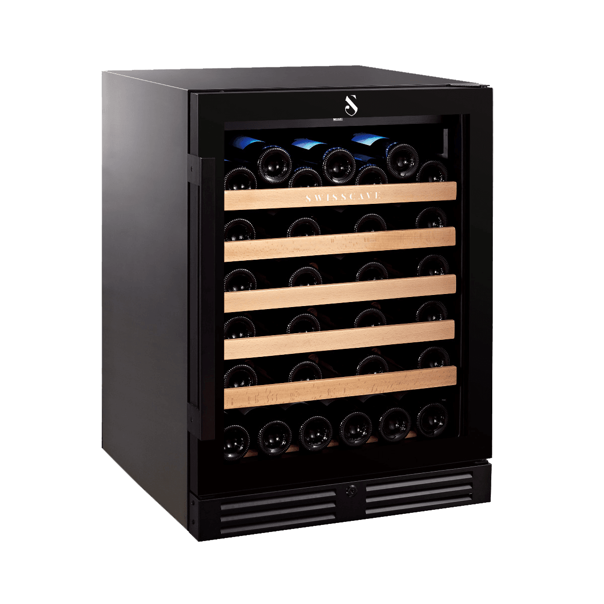Swisscave Single Zone Wine Cooler 47 bottles WLB-155F