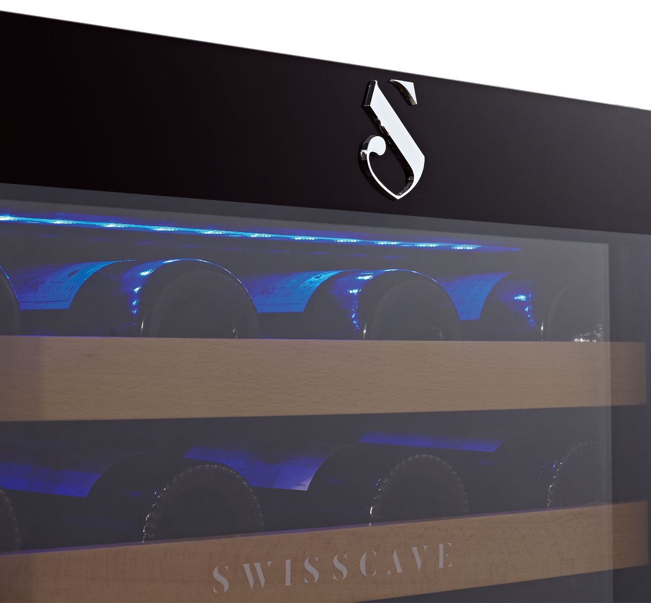 Swisscave Dual Zone Wine Cooler 107 bottle WL355DF