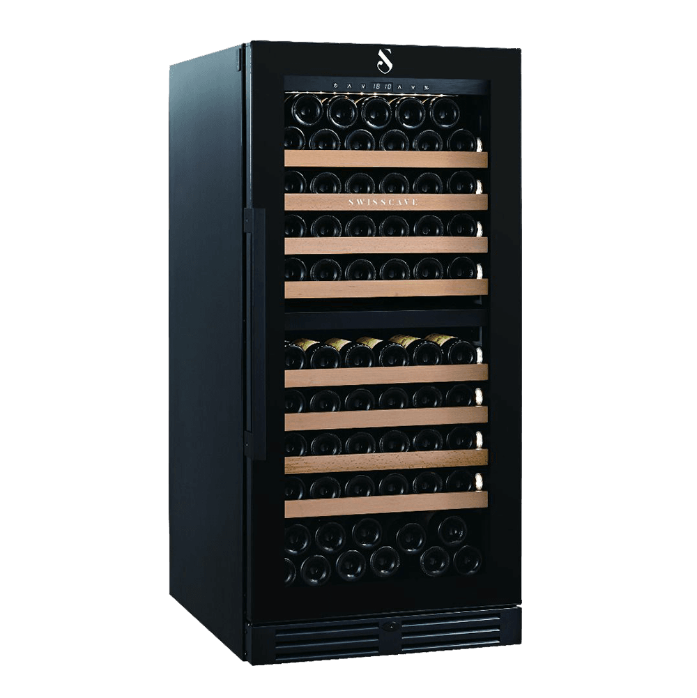 Swisscave Dual Zone Wine Cooler 103 bottle WLB-360DF-MIX