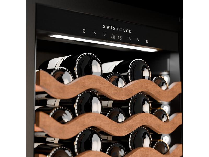 SWISSCAVE dual zone wine cooler 116 bottle WLB-460DFLC