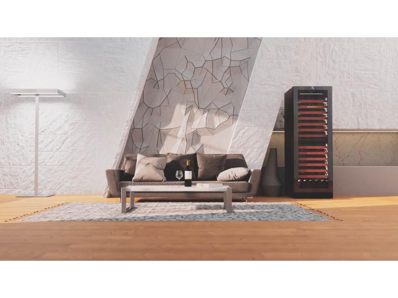 Swisscave Dual Zone Wine Cooler 152 bottle WLB-460DFL-MIX