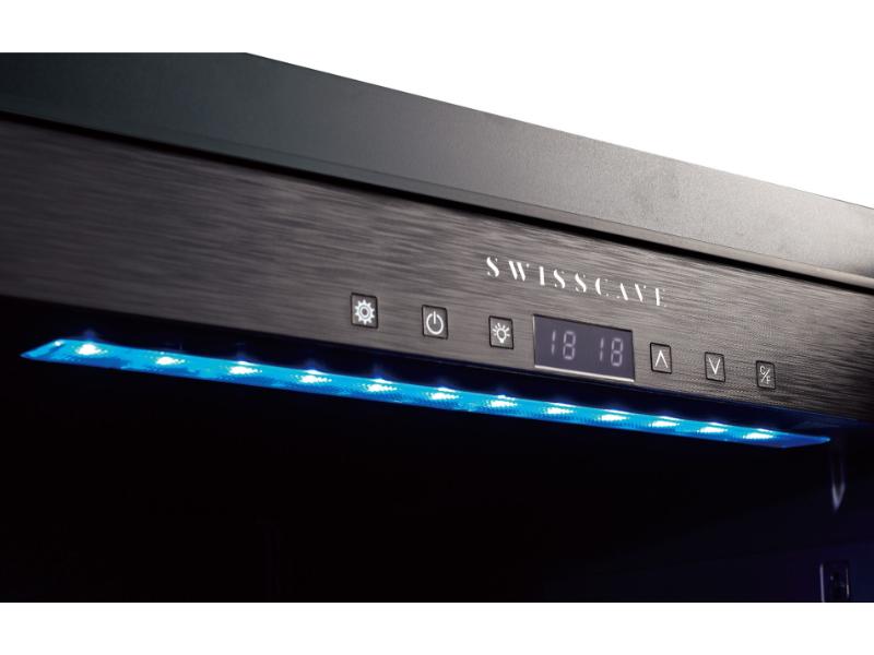 Swisscave Dual Zone Wine Cooler 152 bottle WLB-460DFL-MIX