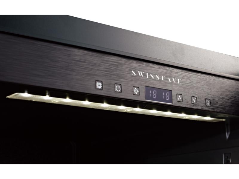 Swisscave Dual Zone Wine Cooler 152 bottle WLB-460DFL-MIX