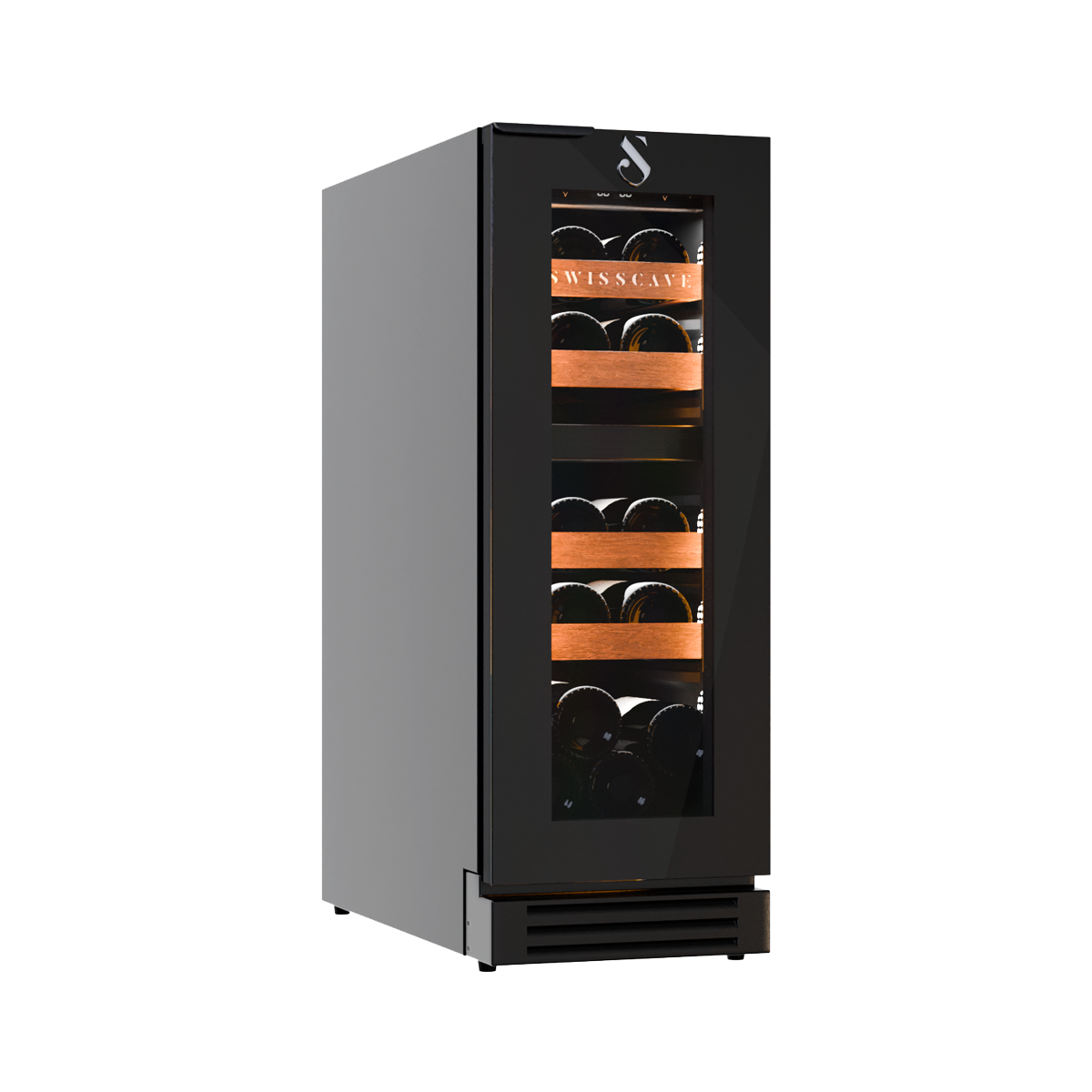 Swisscave Dual Zone Wine Cooler 13 bottle WUB-30DF