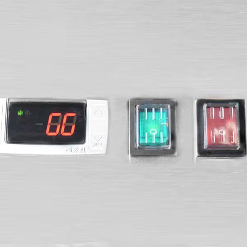 29 In. W 23 Cu. Ft. One Glass Door Display Commercial Reach in Upright Refrigerator in Stainless Steel