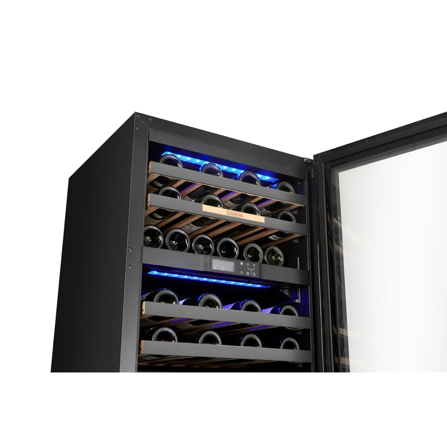 VINOA 41-bottle dark gray cellar