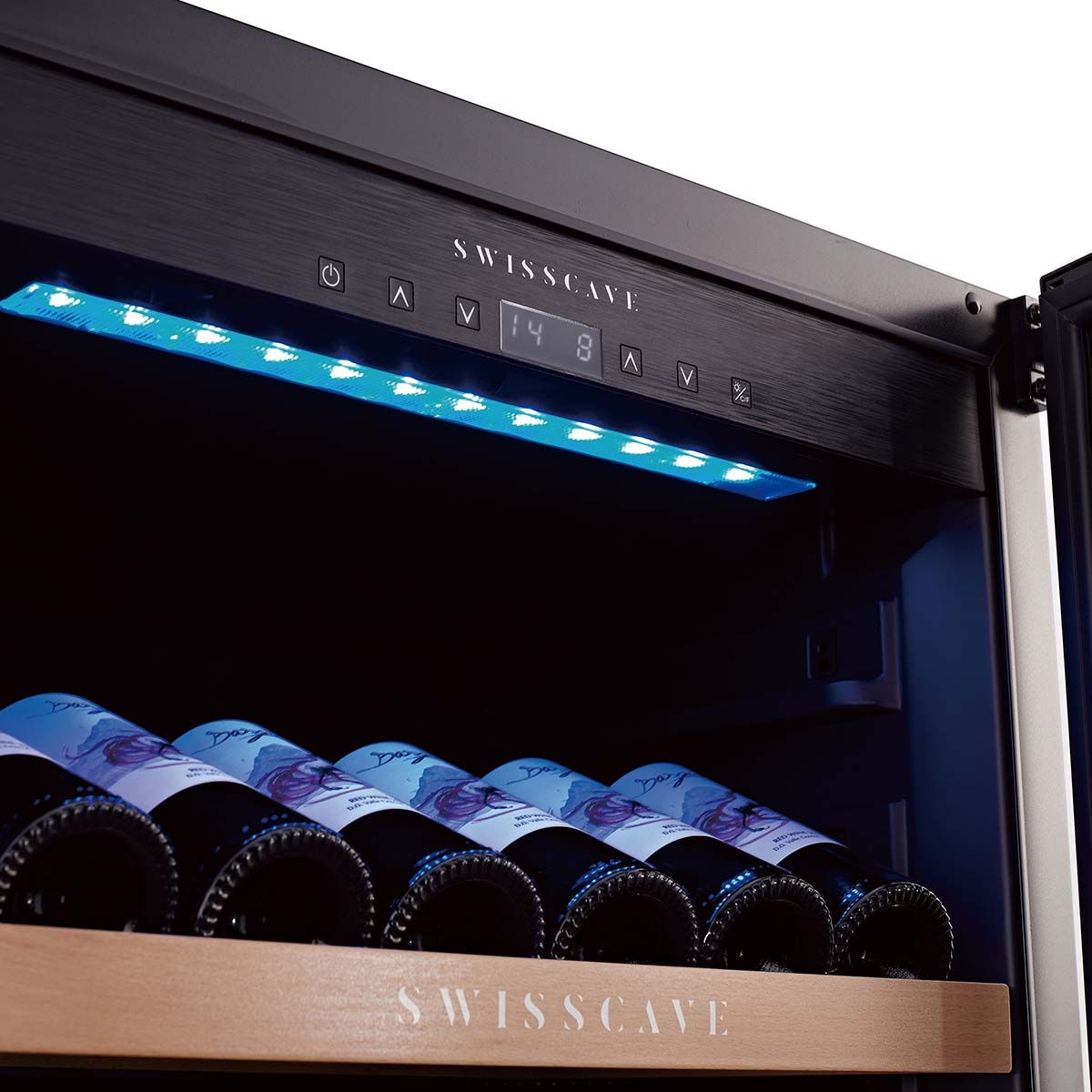 Swisscave Dual Zone Wine Cooler 40 bottle WL155DF