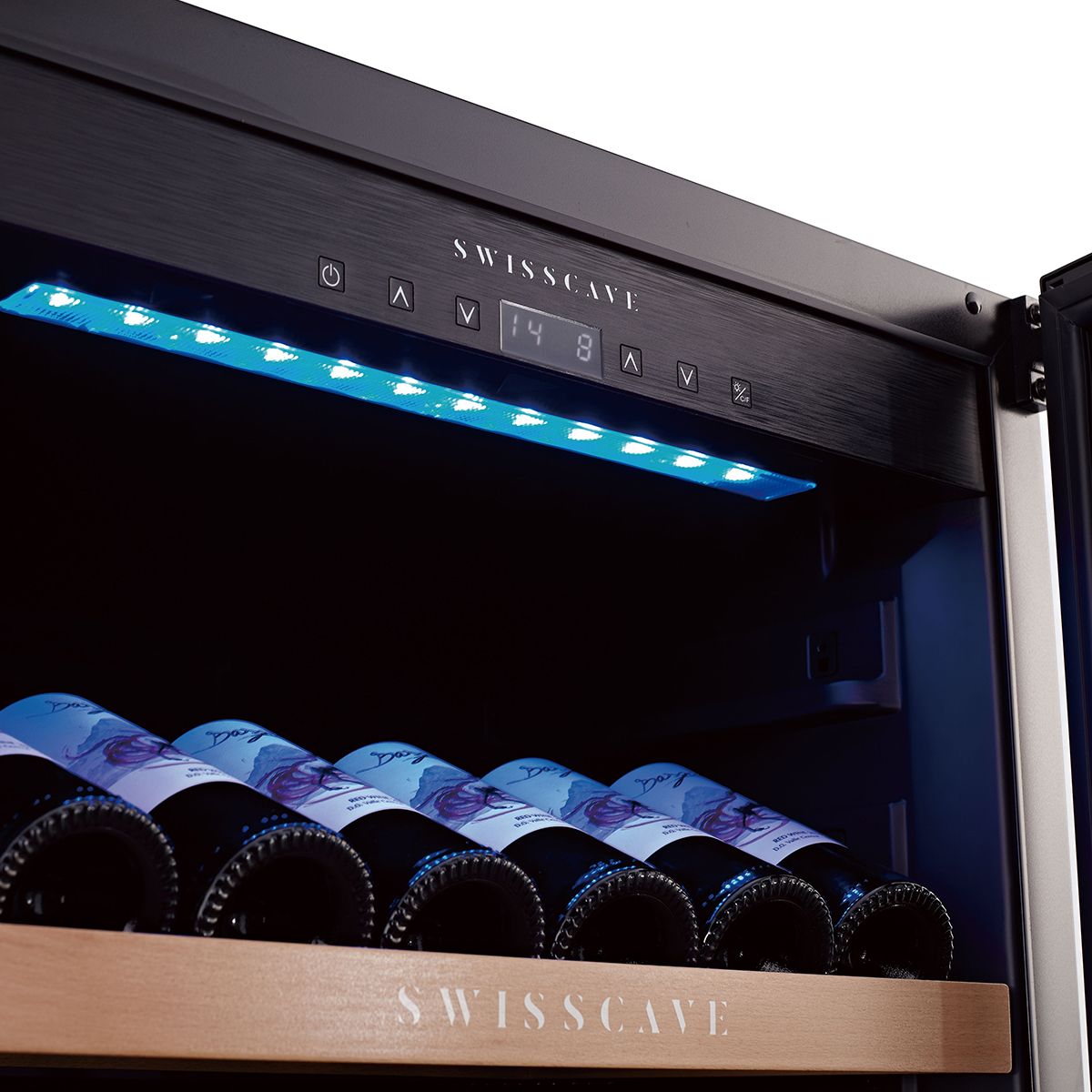 Swisscave Classic Dual Zone Wine Cooler 154 bottle WL455DF