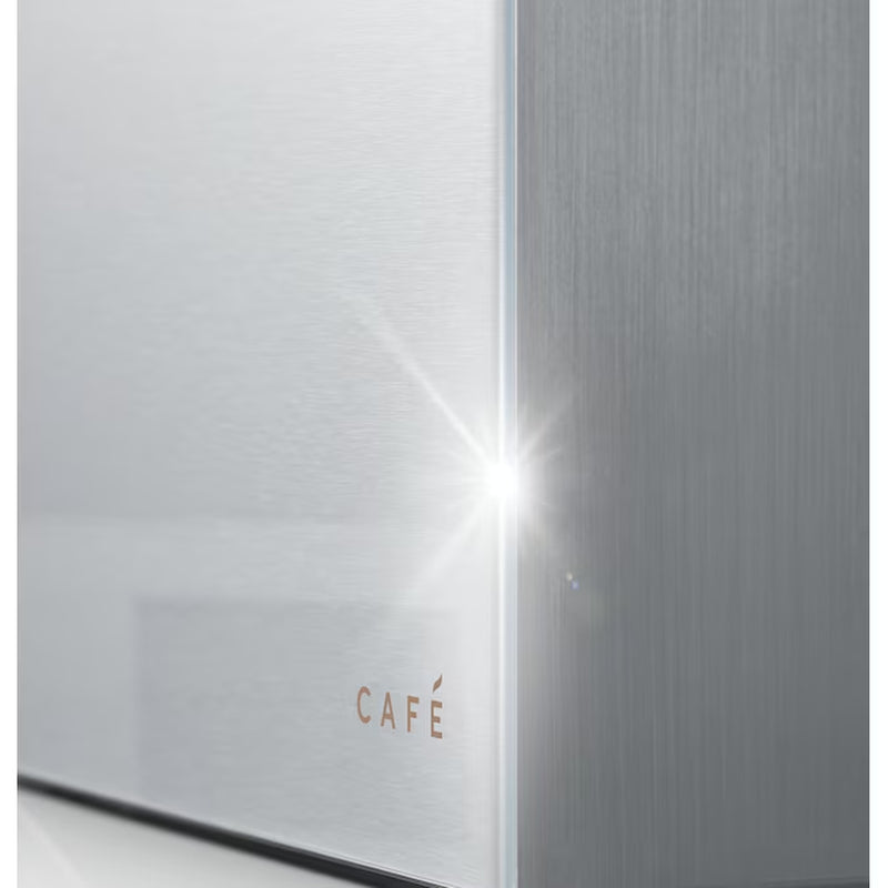Counter-Depth 22.3-Cu Ft 4 -Door 36-In Wide Smart Compatible French Door Refrigerator with Ice Maker with Water and Ice Dispenser ( Platinum Glass ) ENERGY STAR Certified