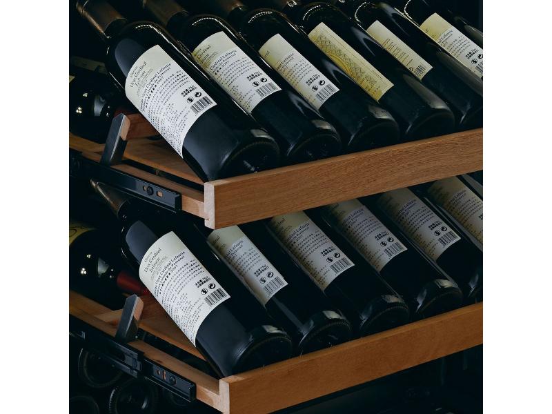 Swisscave Dual Zone Wine Cooler 144 bottle WLB-460DFLD-MIX