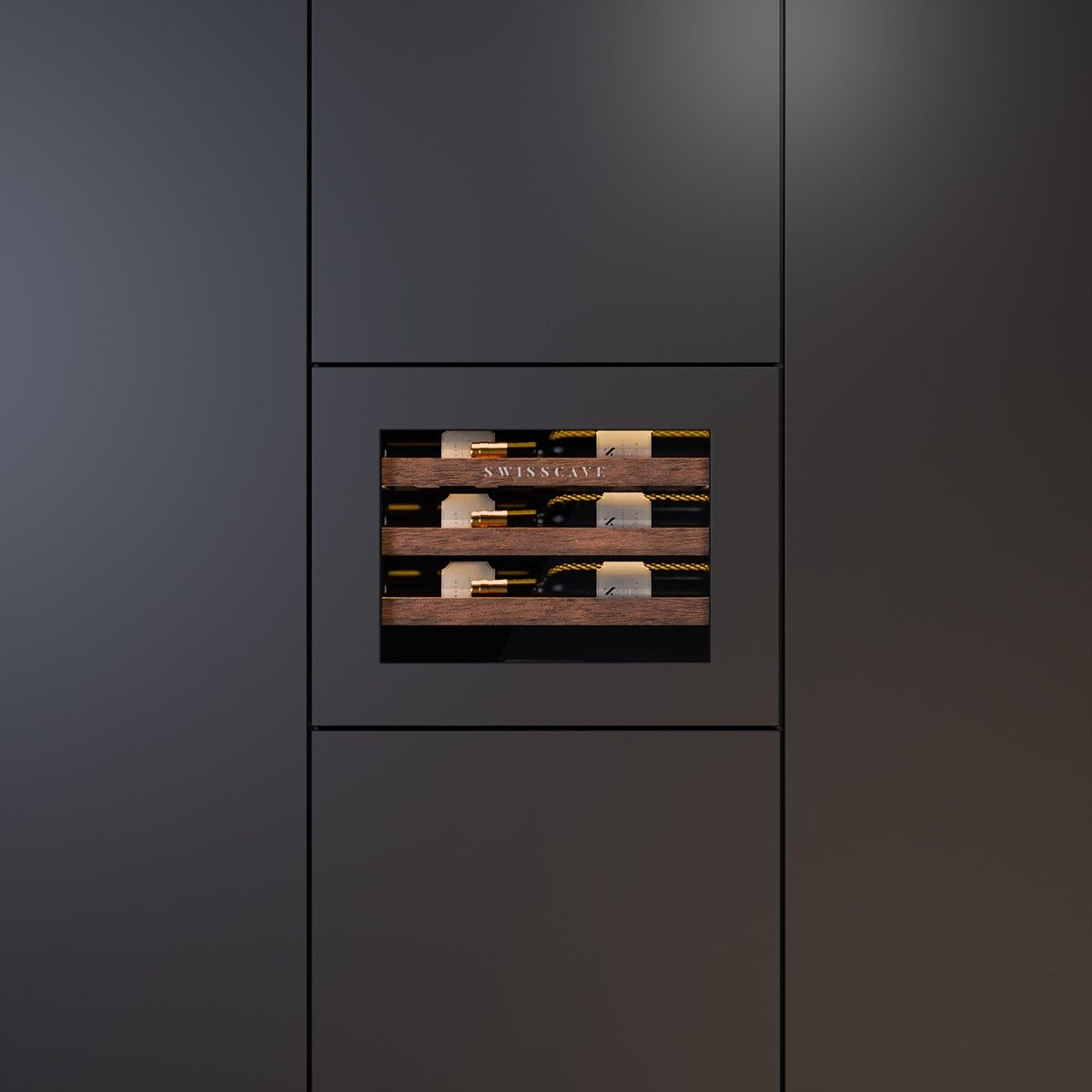 Swisscave Single Zone Wine Cooler Panel Ready 22 bottle  WIB-45FP