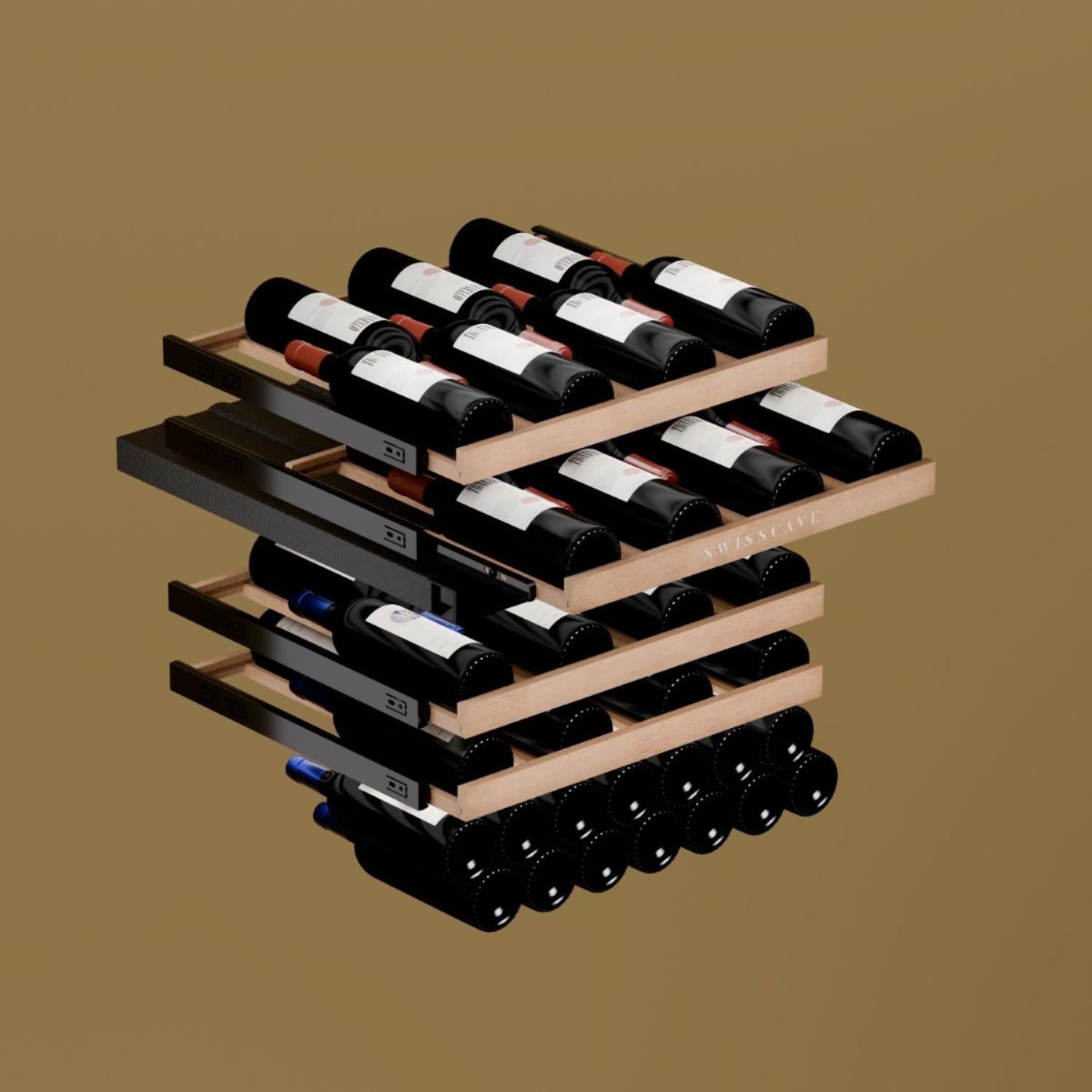 Swisscave dual zone wine cooler 40 bottle WLB-160DF