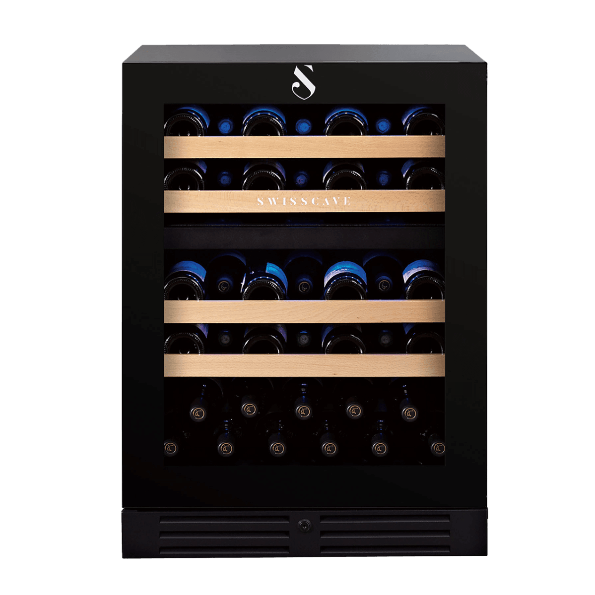 Swisscave Dual Zone Wine Cooler 40 bottle WL155DF