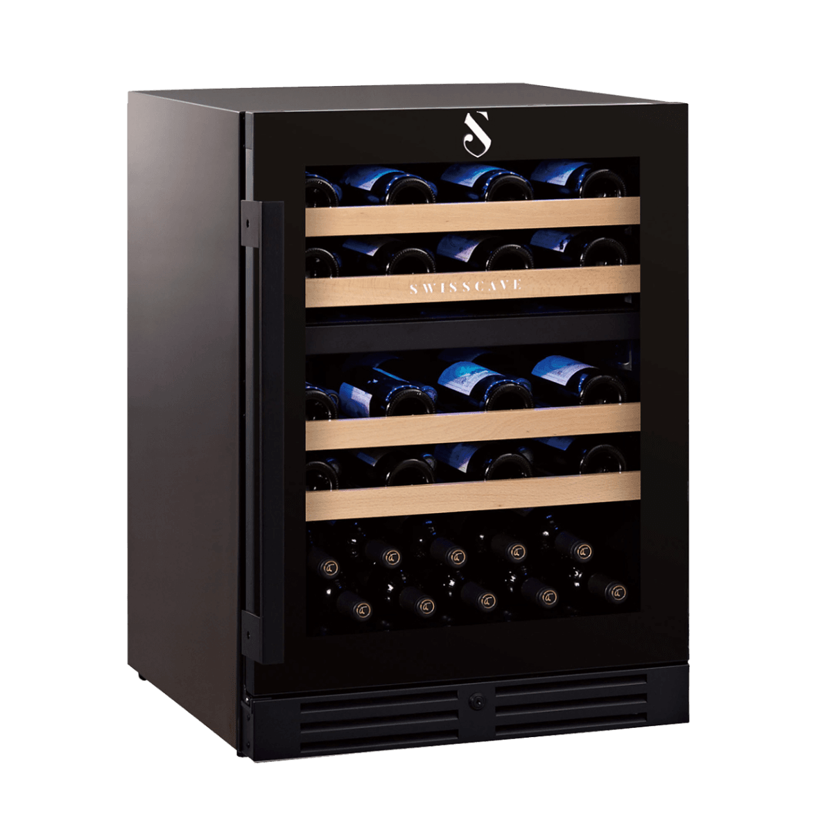 Swisscave Dual Zone Wine Cooler 40 bottle WL155DF