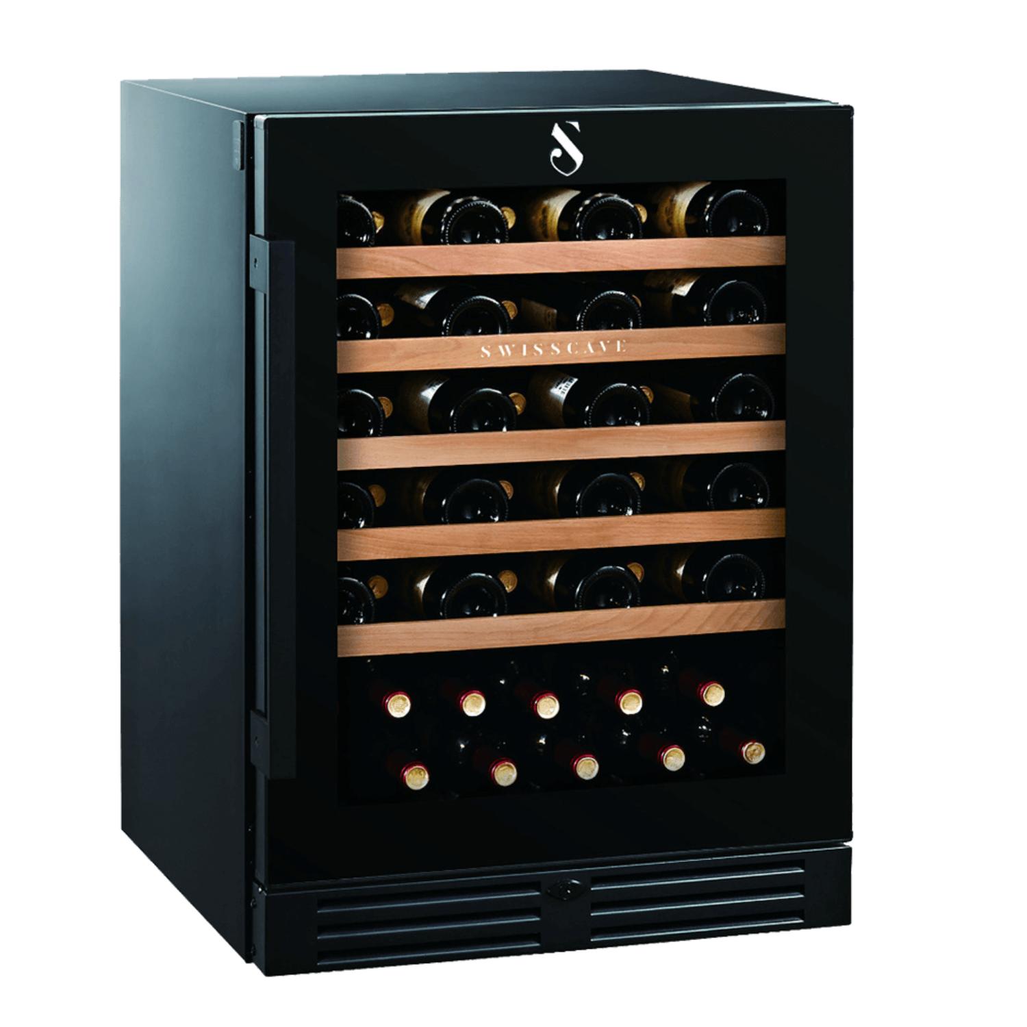 Swisscave Single Zone Wine Cooler 47 bottle WLB-160F