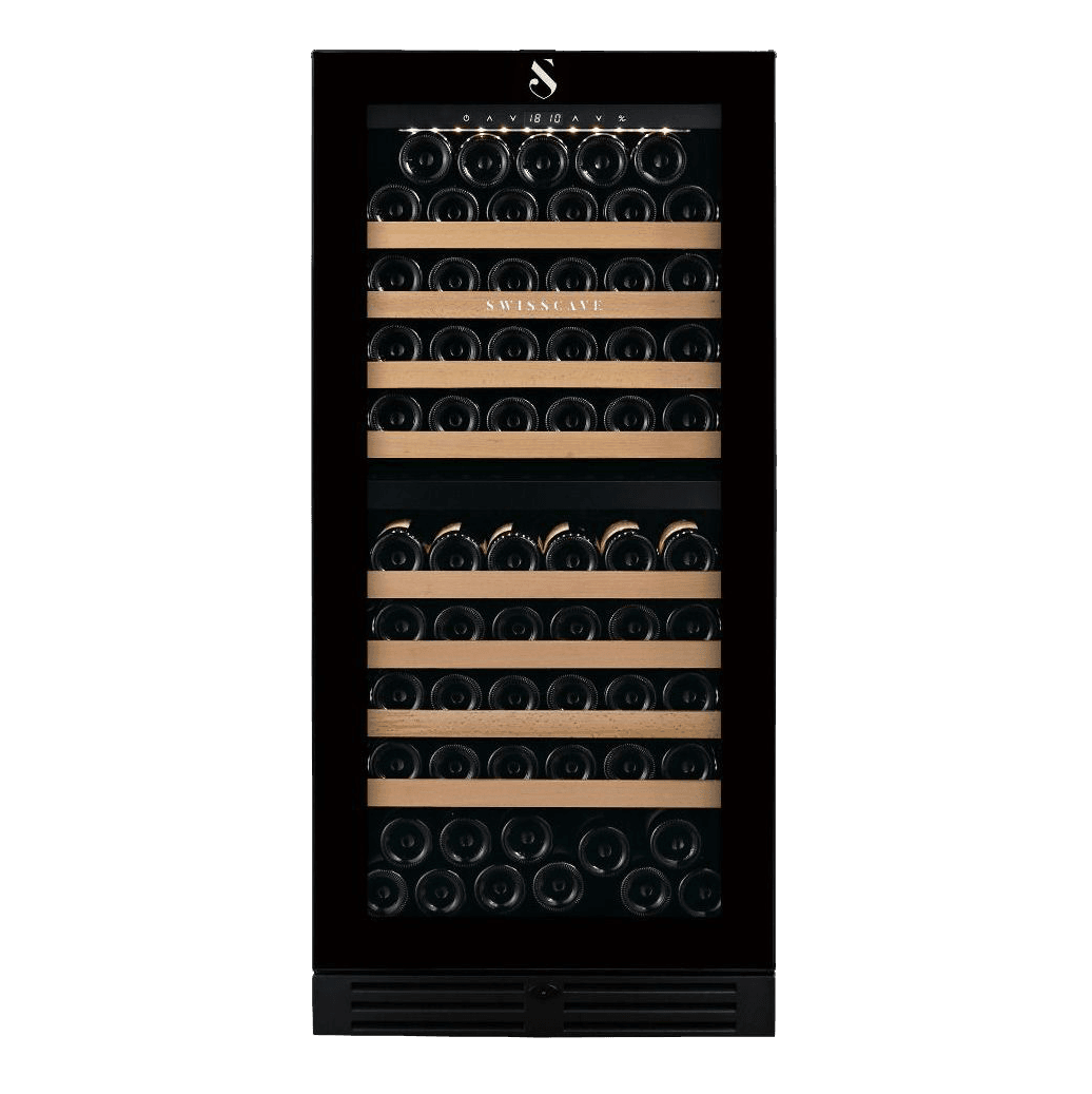 Swisscave Dual Zone Wine Cooler 103 bottle WLB-360DF-MIX