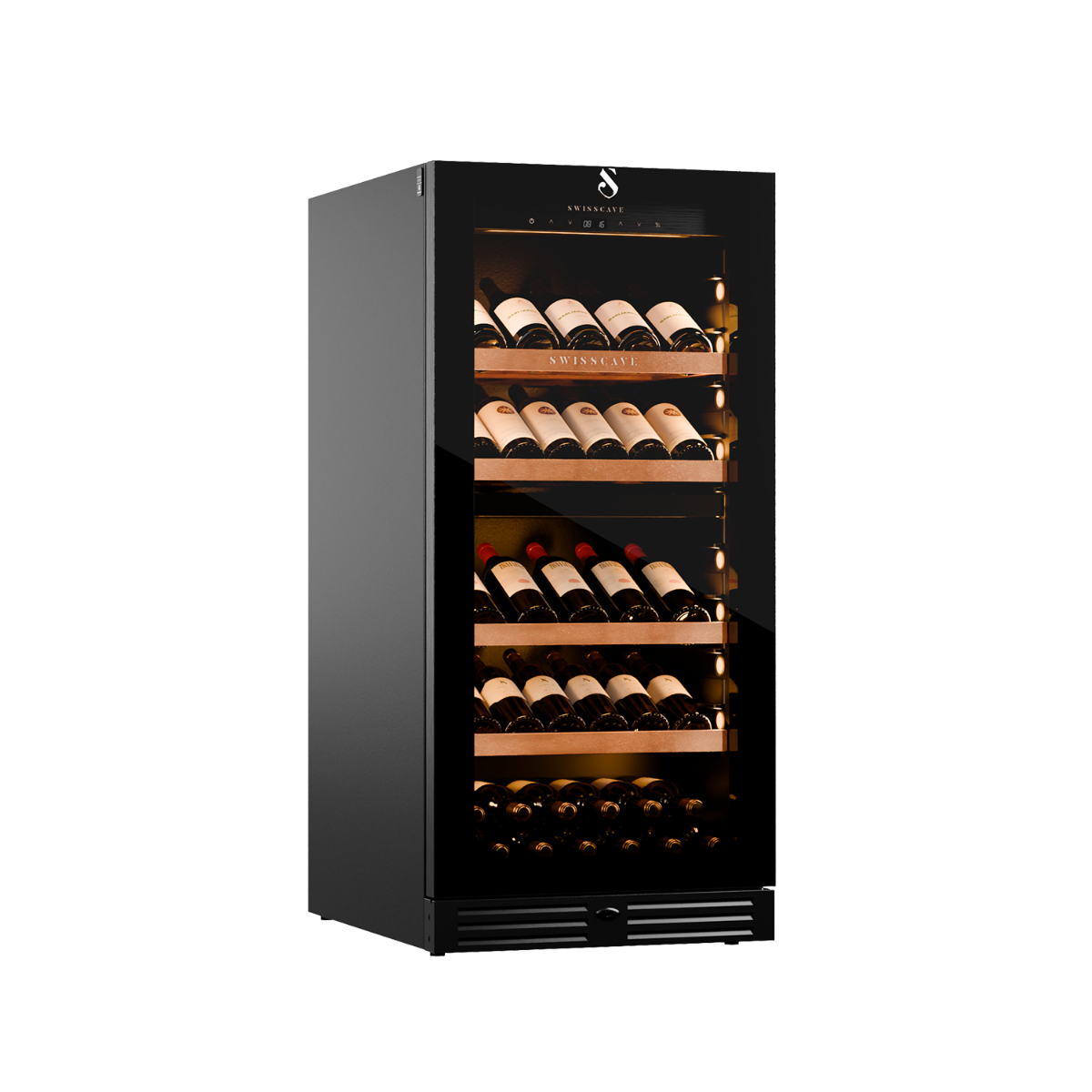 Swiaacave Dual Zone Wine Cooler 93 bottle WLB-360DFD-MIX