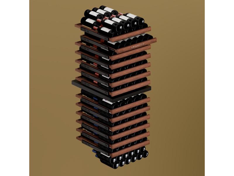 Swisscave Dual Zone Wine Cooler 152 bottle WLB-460DFL-MIX