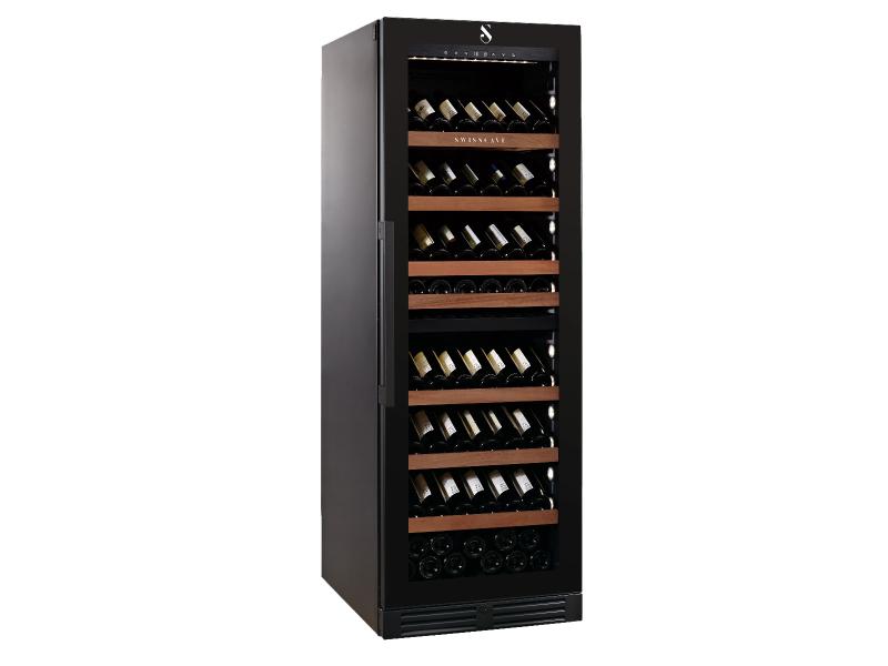 Swisscave Dual Zone Wine Cooler 144 bottle WLB-460DFLD-MIX