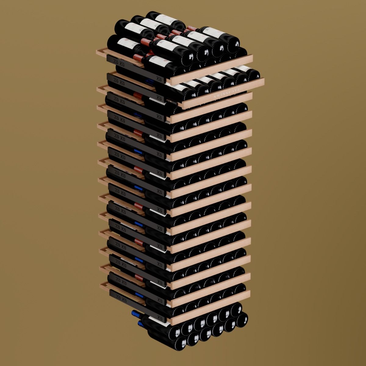 SWISSCAVE Single Zone Wine Cooler 163 bottle WLB-460F-MIX