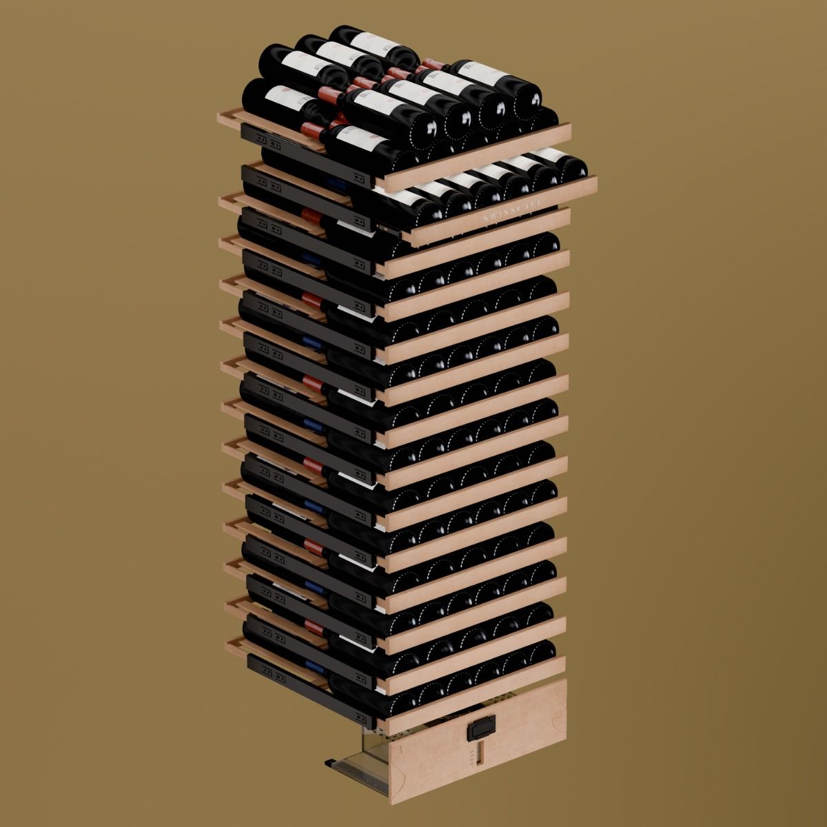 Swisscave Single Zone Wine Cooler 152 bottle WLB-460FHU-MIX