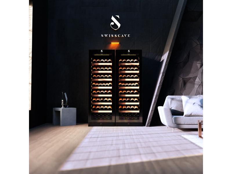 Swisscave Single Zone Wine Cooler 151 bottle WLB-460FLD-MIX
