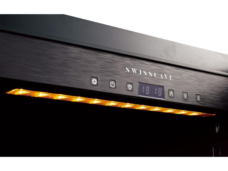 Swisscave Dual Zone Wine Cooler 152 bottle WLB-460DFL-MIX