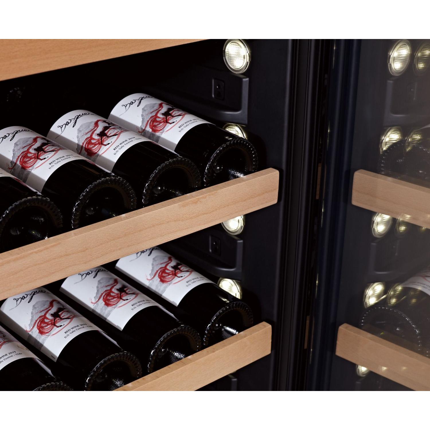 Swisscave dual zone wine cooler 40 bottle WLB-160DF