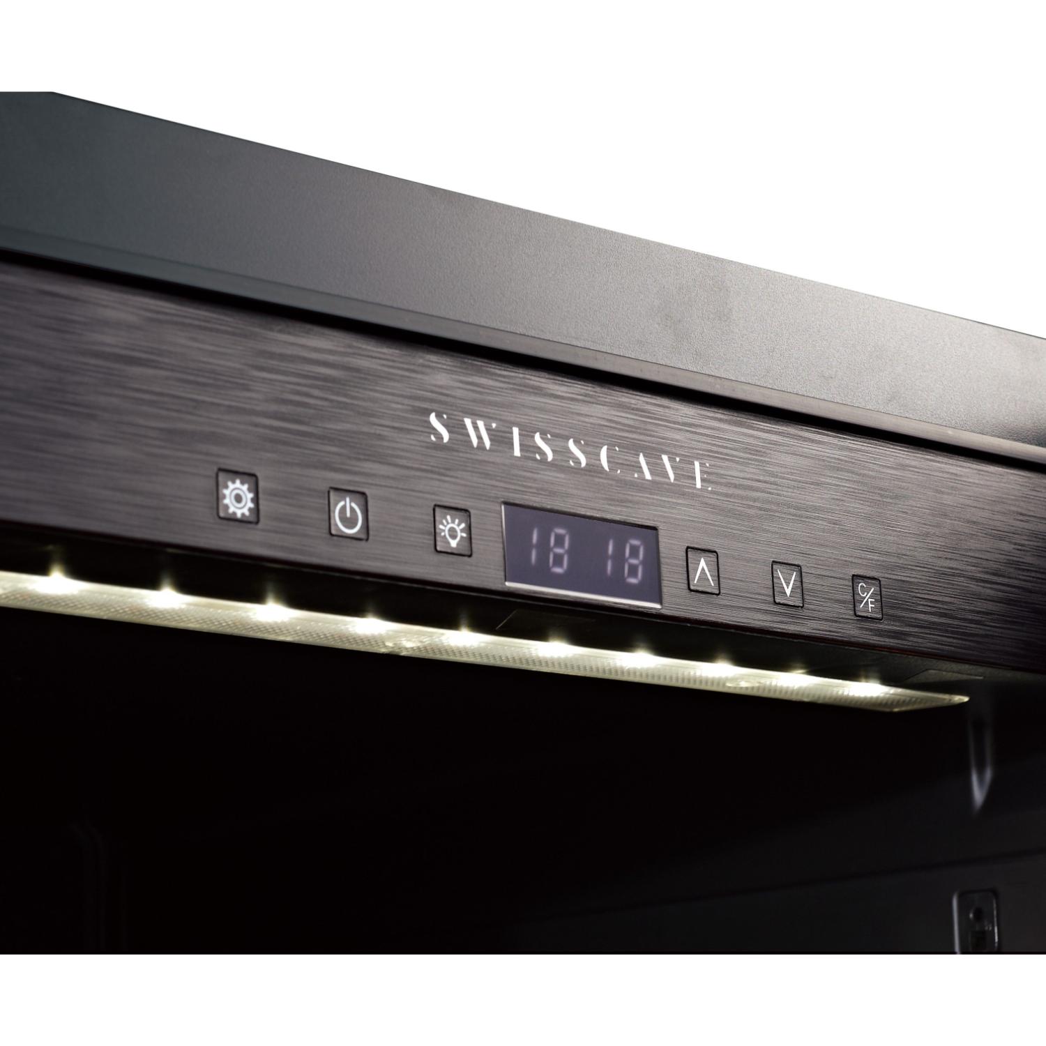 Swisscave Single Zone Wine Cooler 47 bottle WLB-160F