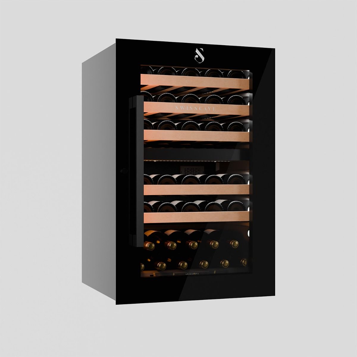 Swisscave Dual Zone Wine Cooler 40 bottle Built-in Classic WIB-88DF-CLASS