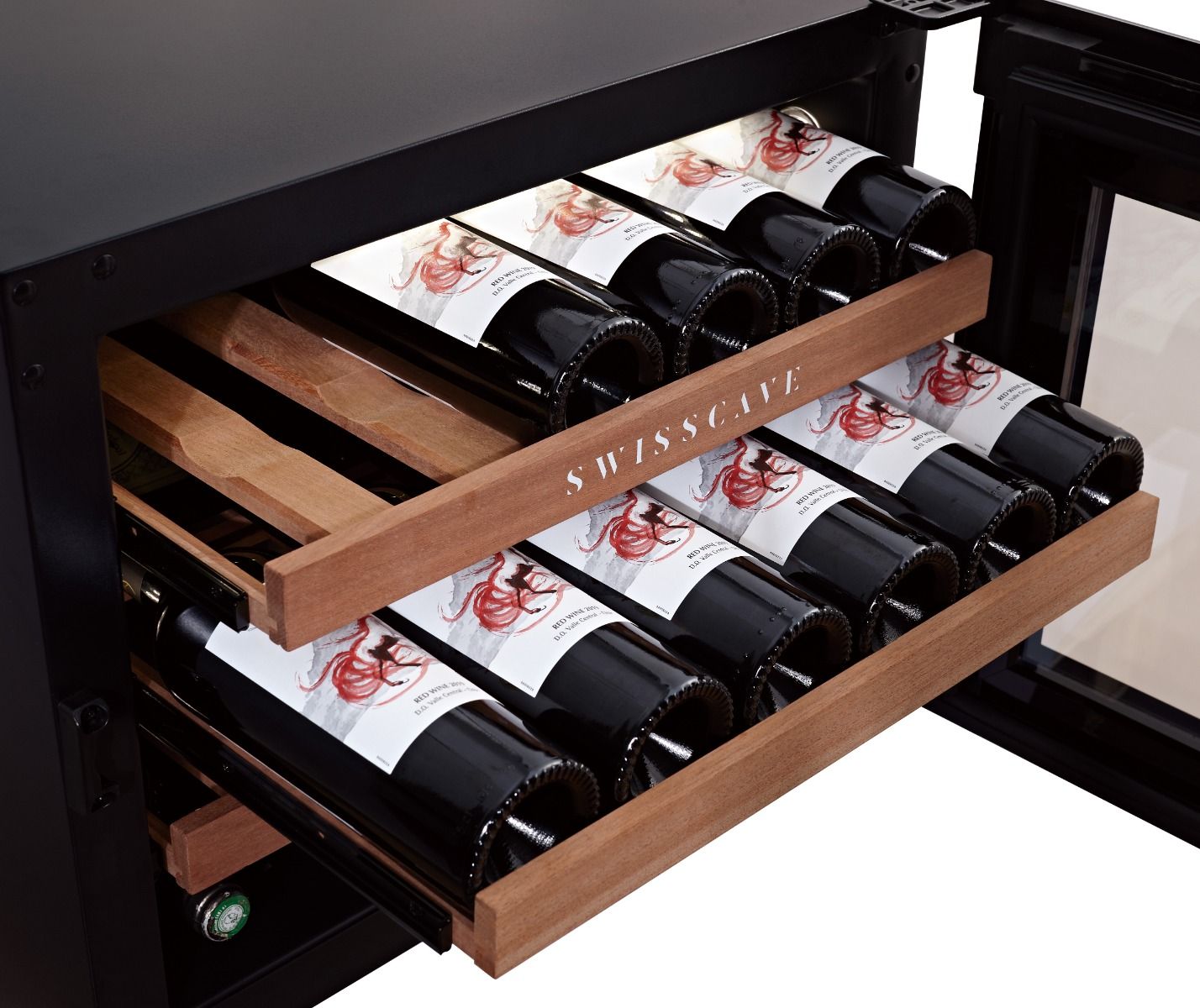 Swisscave Single Zone Wine Cooler Panel Ready 22 bottle  WIB-45FP
