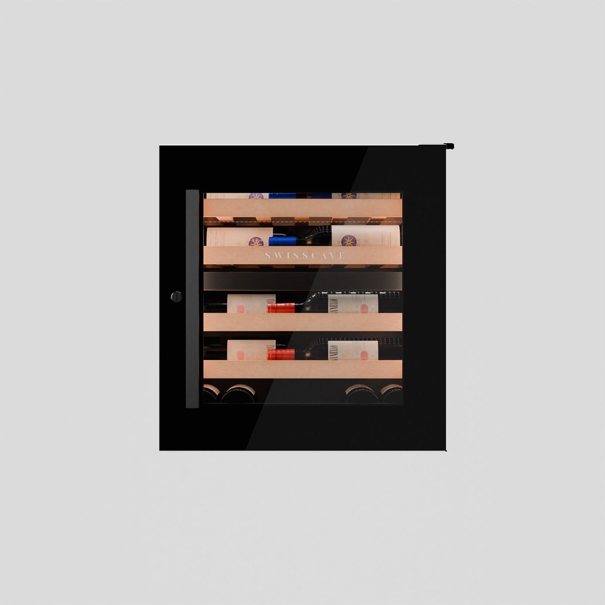 Swisscave Dual Zone Wine Cooler Built-in Classic 22 bottle WIB-60DF-CLASS