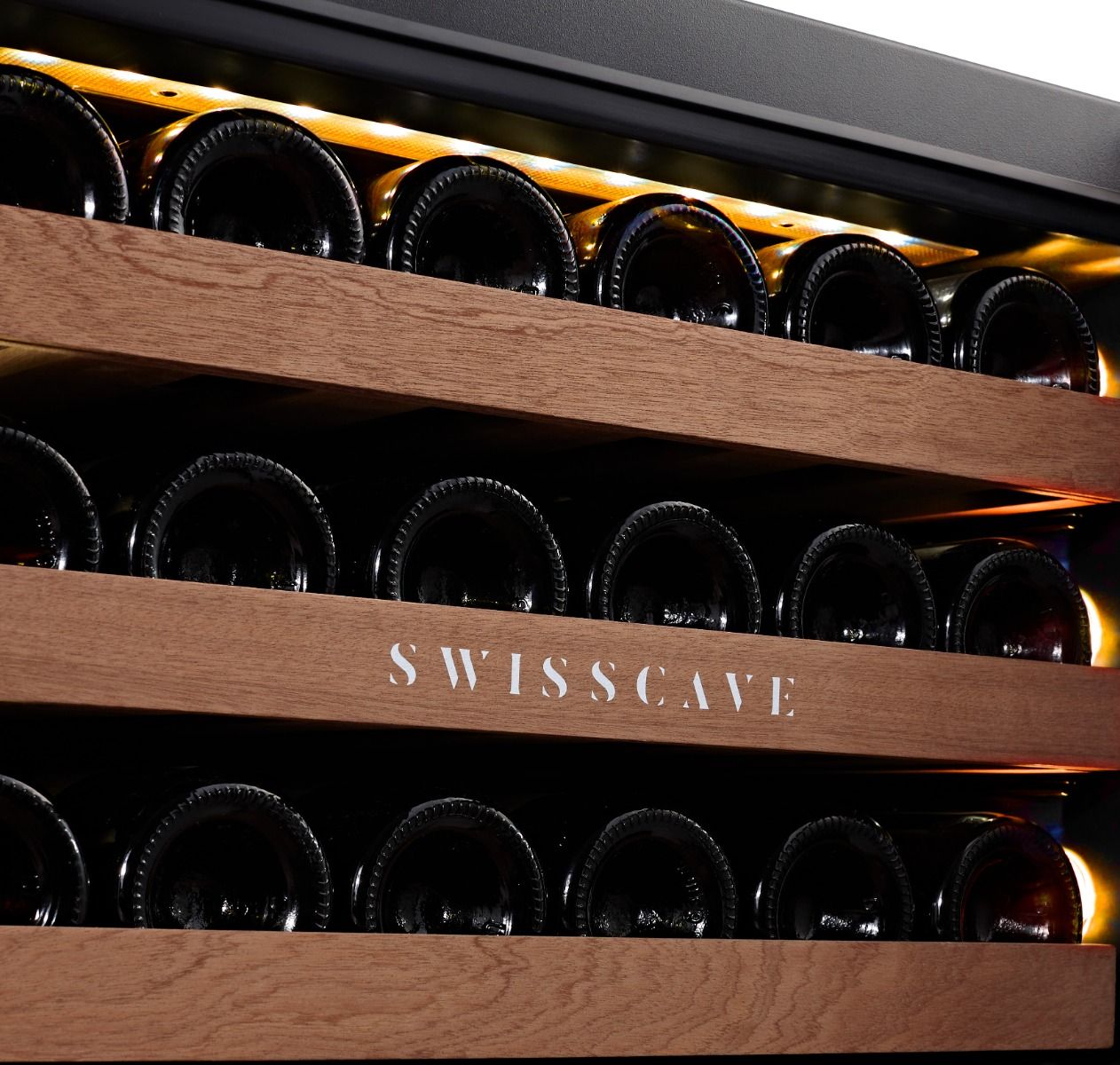 Swisscave Dual Zone Wine Cooler 40 bottle WIB-88DF